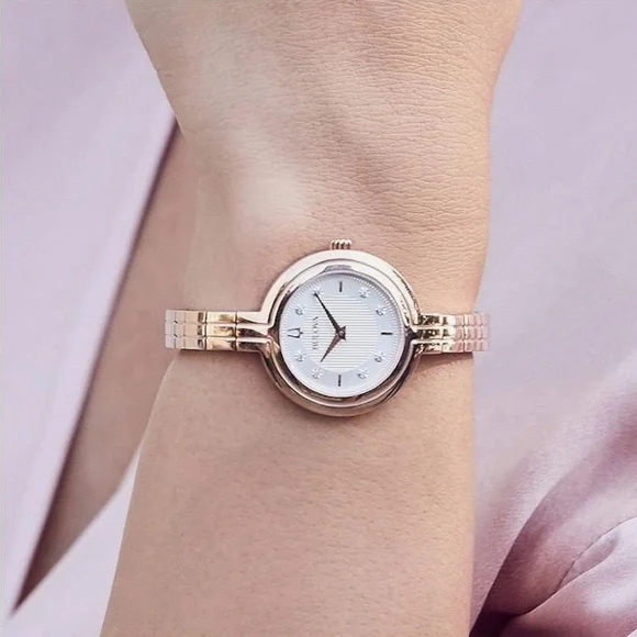 ***NEW*** Bulova Ladies Rhapsody Diamond Quartz Bracelet Watch - Picture 10 of 10